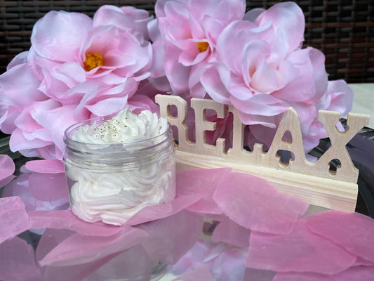 Peppermint Whipped Bath Butter